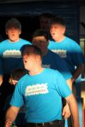 Livingstone College  2012 - on stage