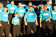 Livingstone College  2012 - on stage